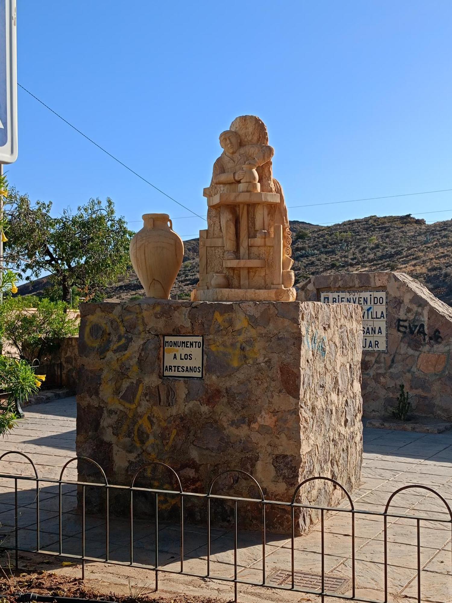 Encantadora Casa-Cueva En Pleno Barrio Alfarero De Níjar Exterior foto